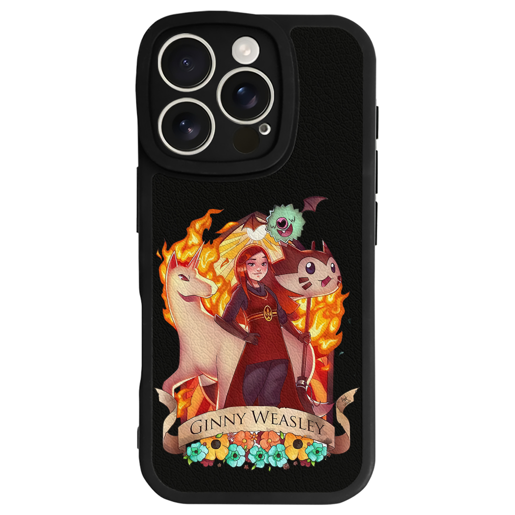 （画像用） Harry Potter ハリー・ポッターシリーズ 【iPhone 16シリーズ対応】シリコンスマホケース（レザー調） 材質：シリコン